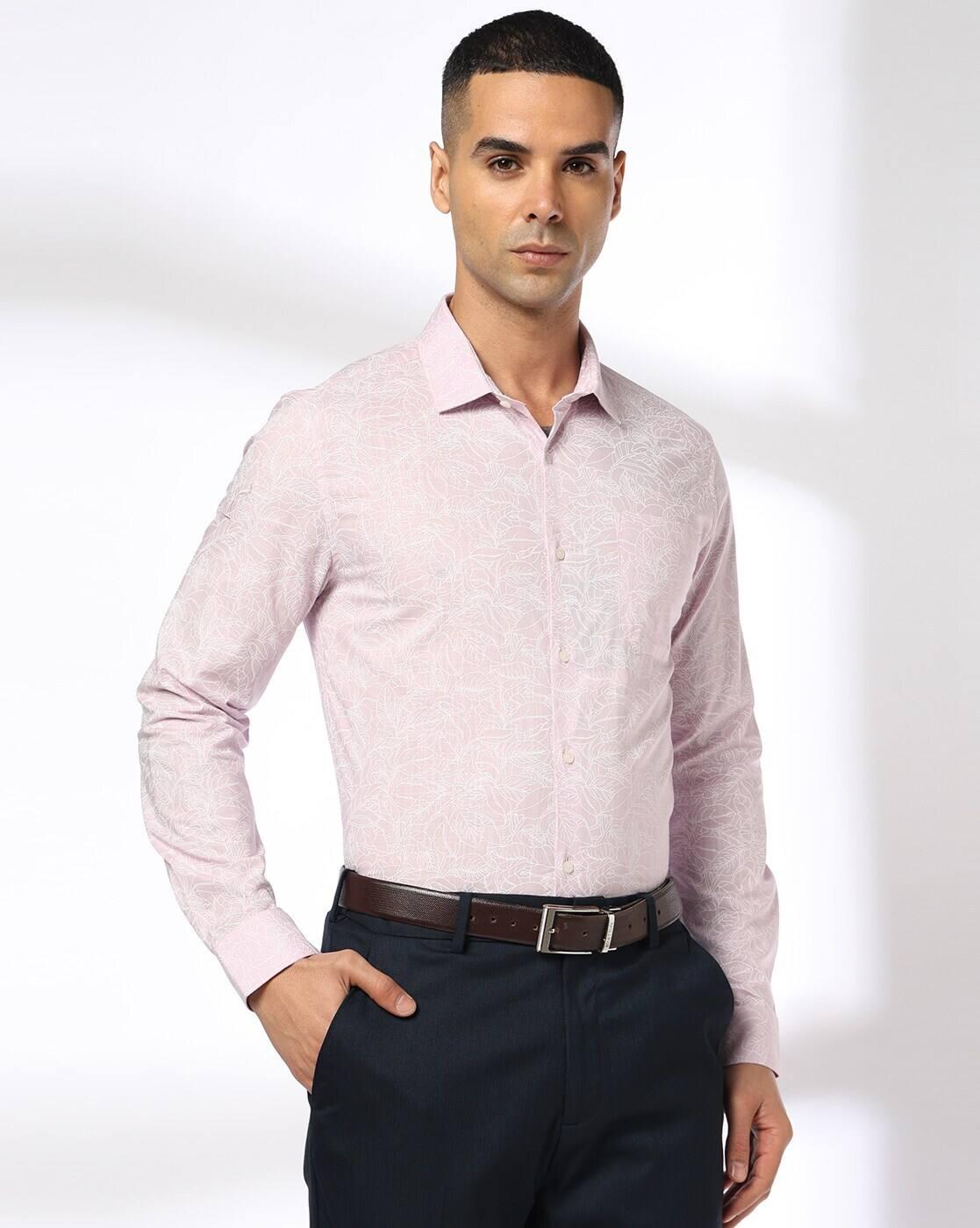 NETWORK | Men Floral Print Slim Fit Shirt|0