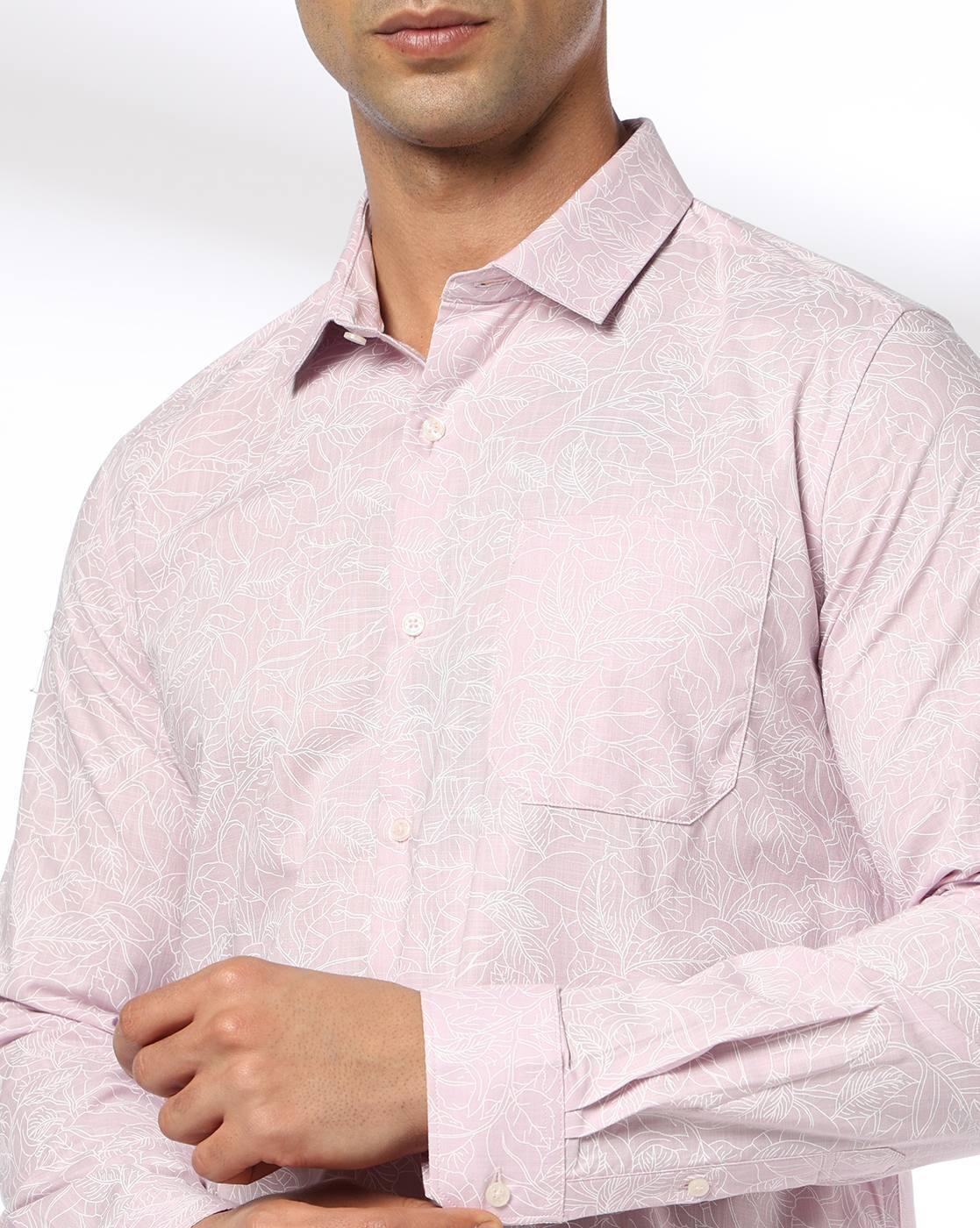 NETWORK | Men Floral Print Slim Fit Shirt|4