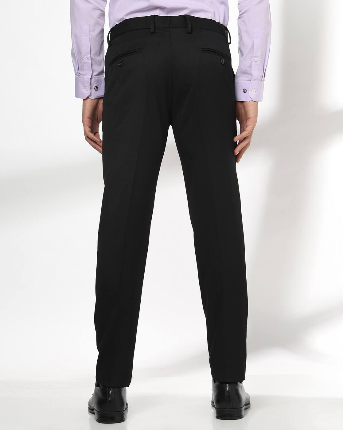 NETWORK | Men Slim Fit Flat-Front Chinos|2