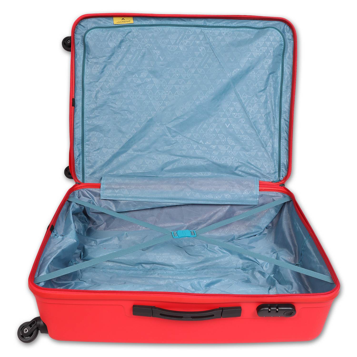 Hard Body Set of 3 Luggage Aristocrat Jet Trolley bag Antitheft