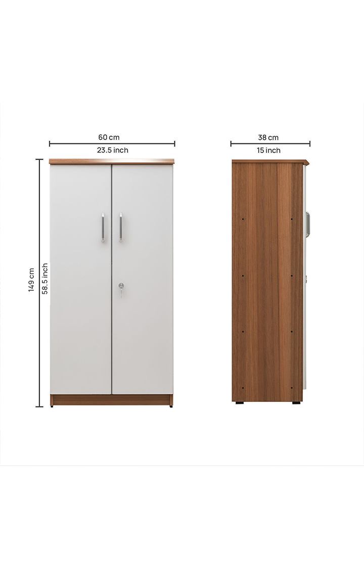 neudot Lexus Engineered Wood Bookshelf for Home Multipurpose Study Room Decor Storage Rack Showcase for Living Room, Bedroom, Office / 1 Year Warranty (Finish Color - Leon Teak, Knock Down)