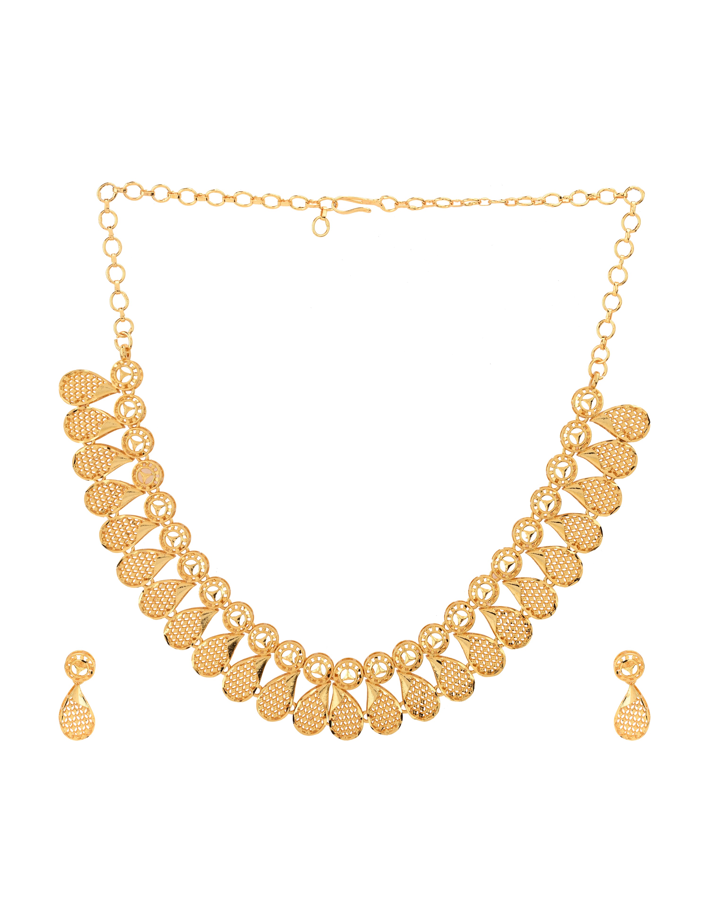 The Nila Gold Plated Choker Set