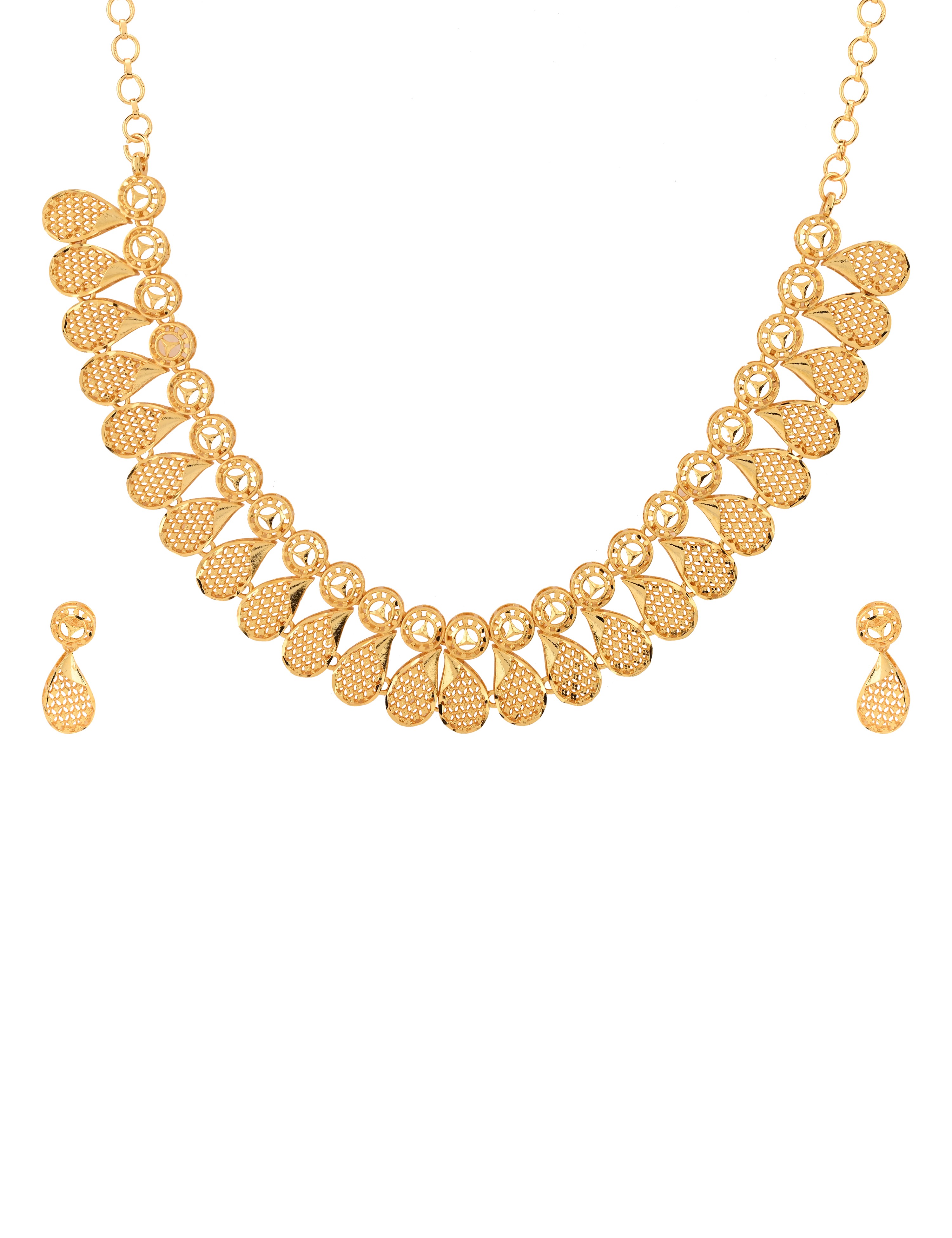 The Nila Gold Plated Choker Set