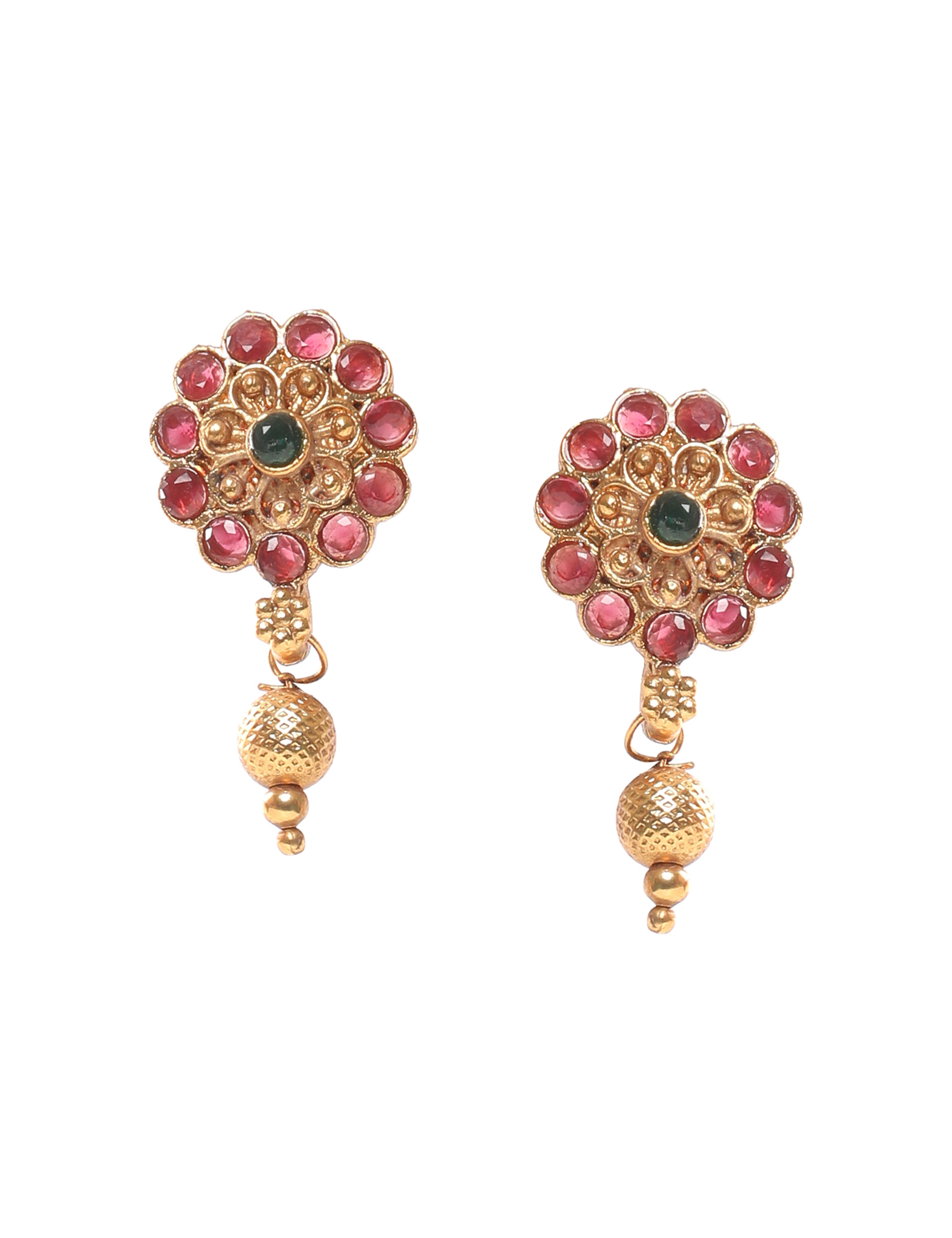 The Nila Gold Plated Pearl and Kundan Choker Set