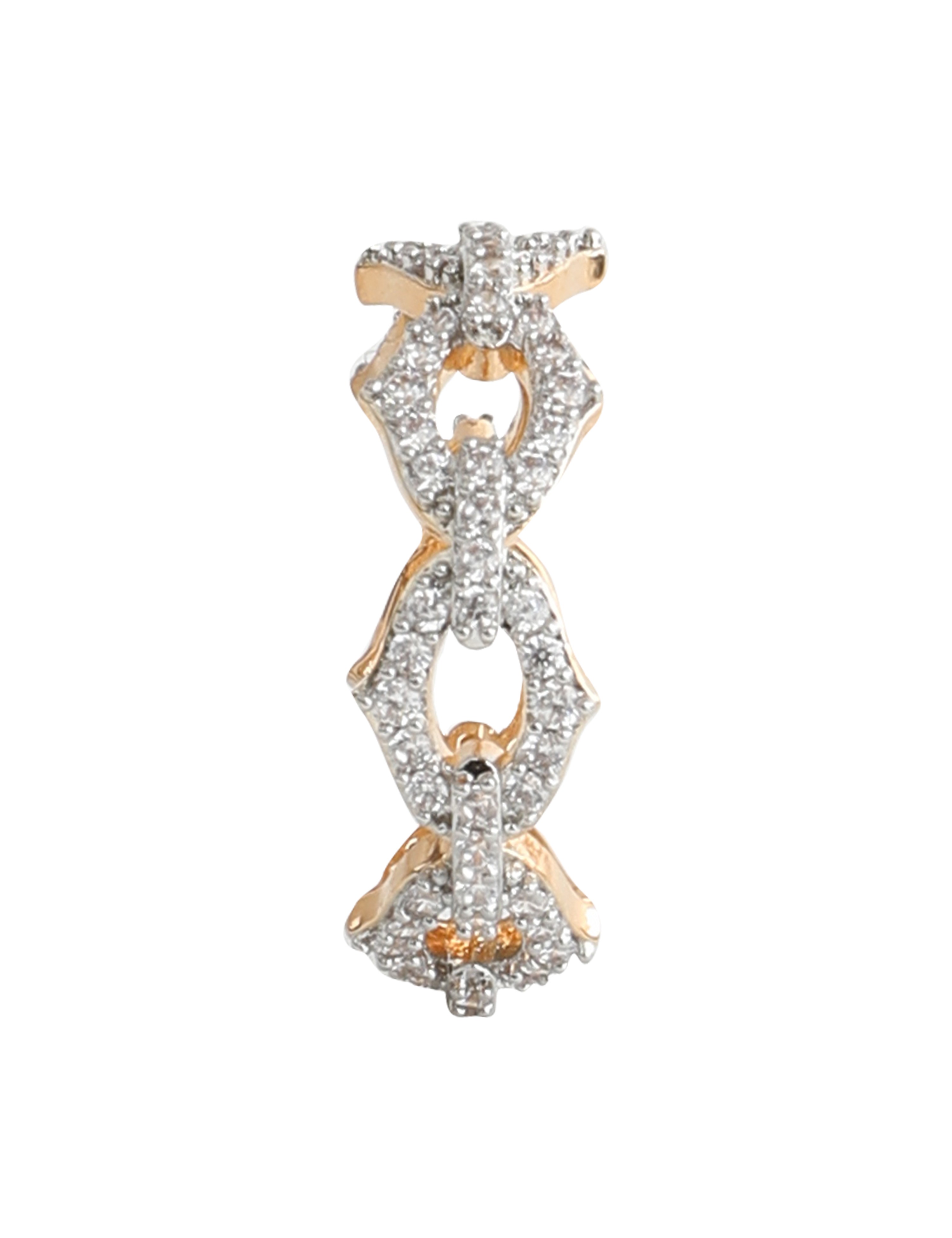 The Nila Gold Plated Deisgner Finger Ring