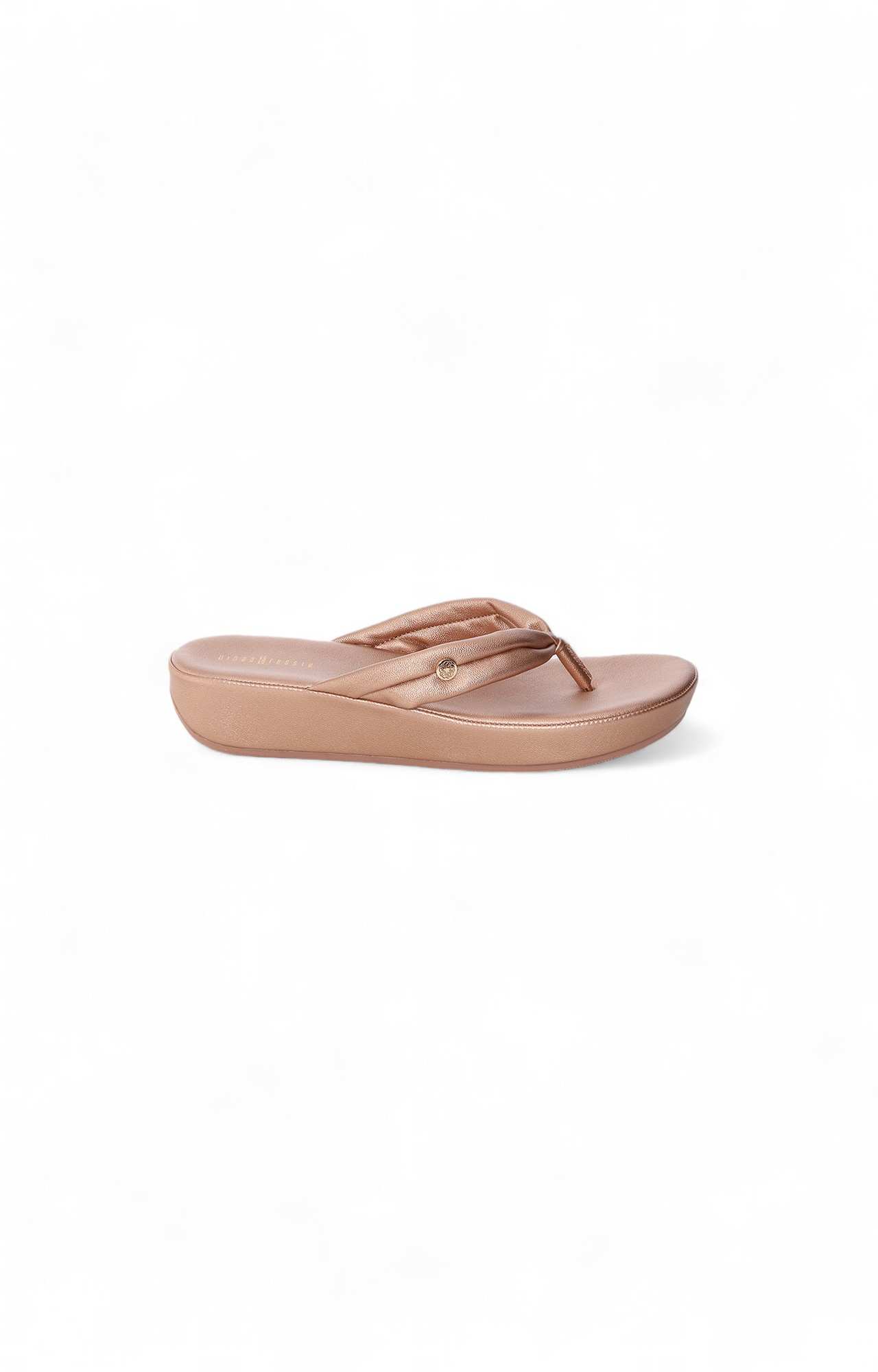 Women Rose Gold Comfort Casual Slippers