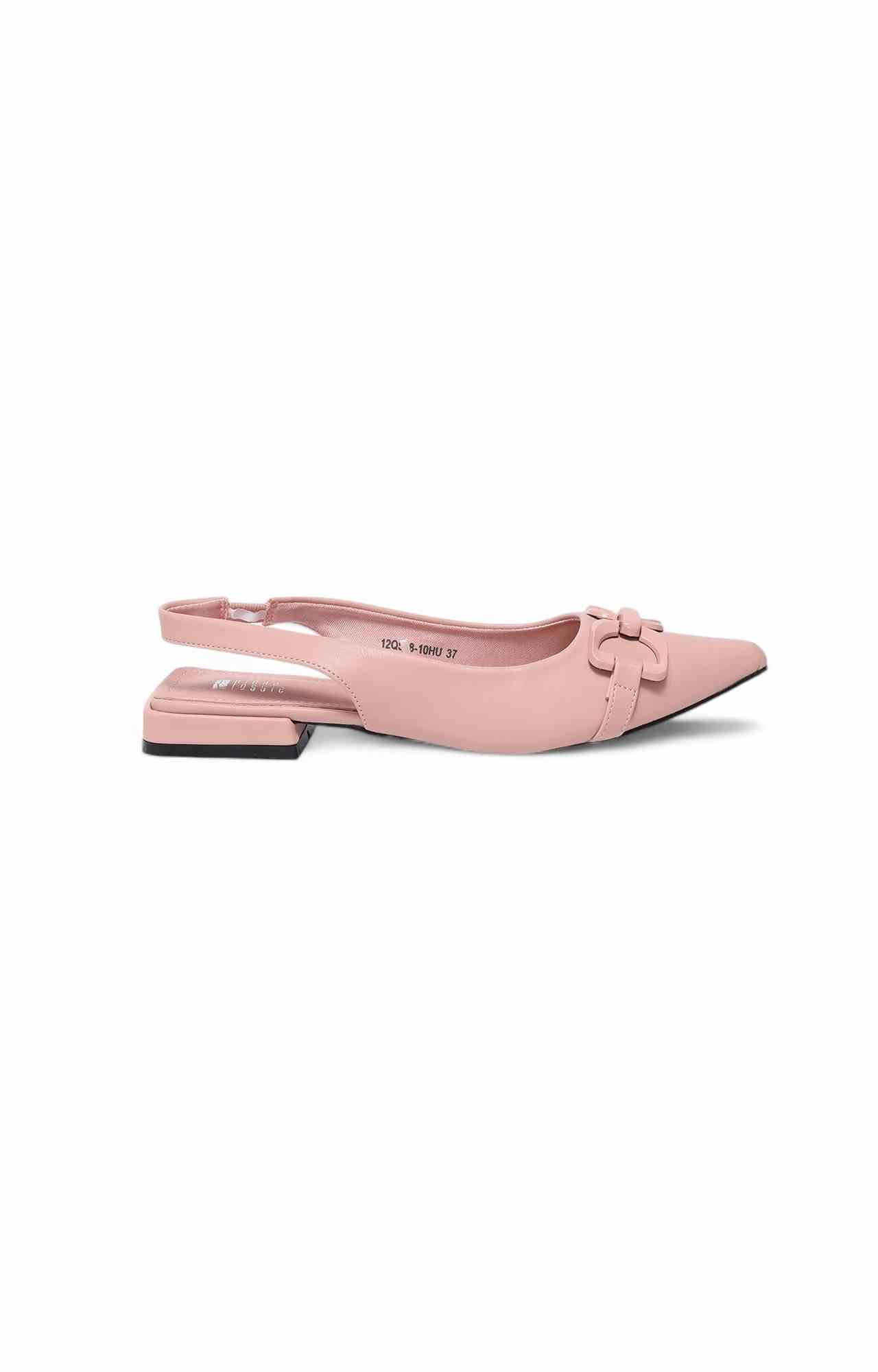 Women Pink PU Fashion Flat Stylish Sandals