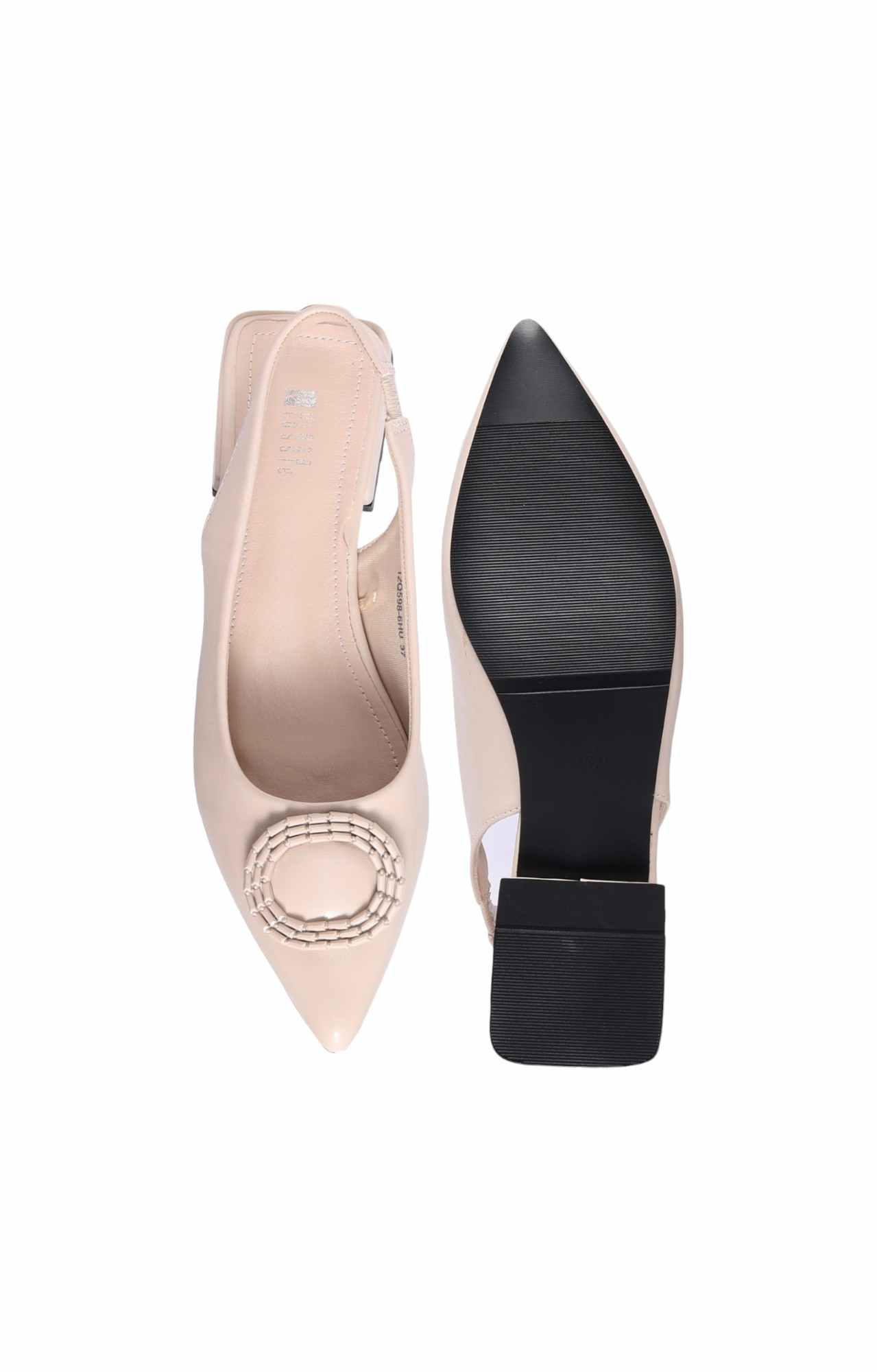 Women Off White Cream PU Stylish Sandals