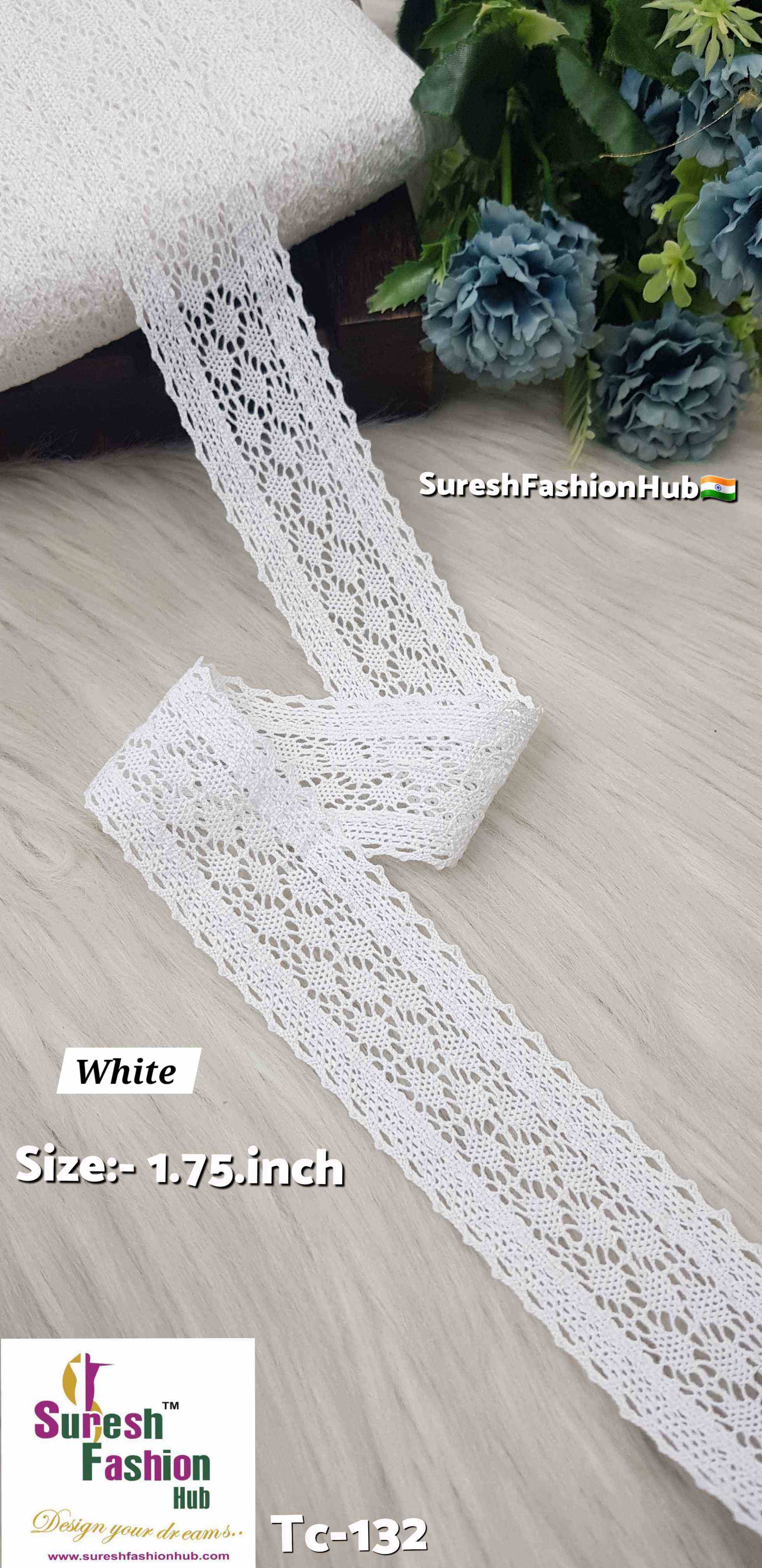 Ethereal Double-Sided Crosio Lace