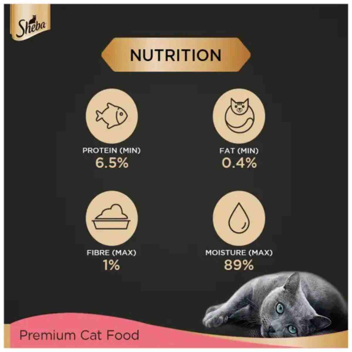 Sheba Rich Premium Chicken Loaf Wet Kitten Food - 70 gm