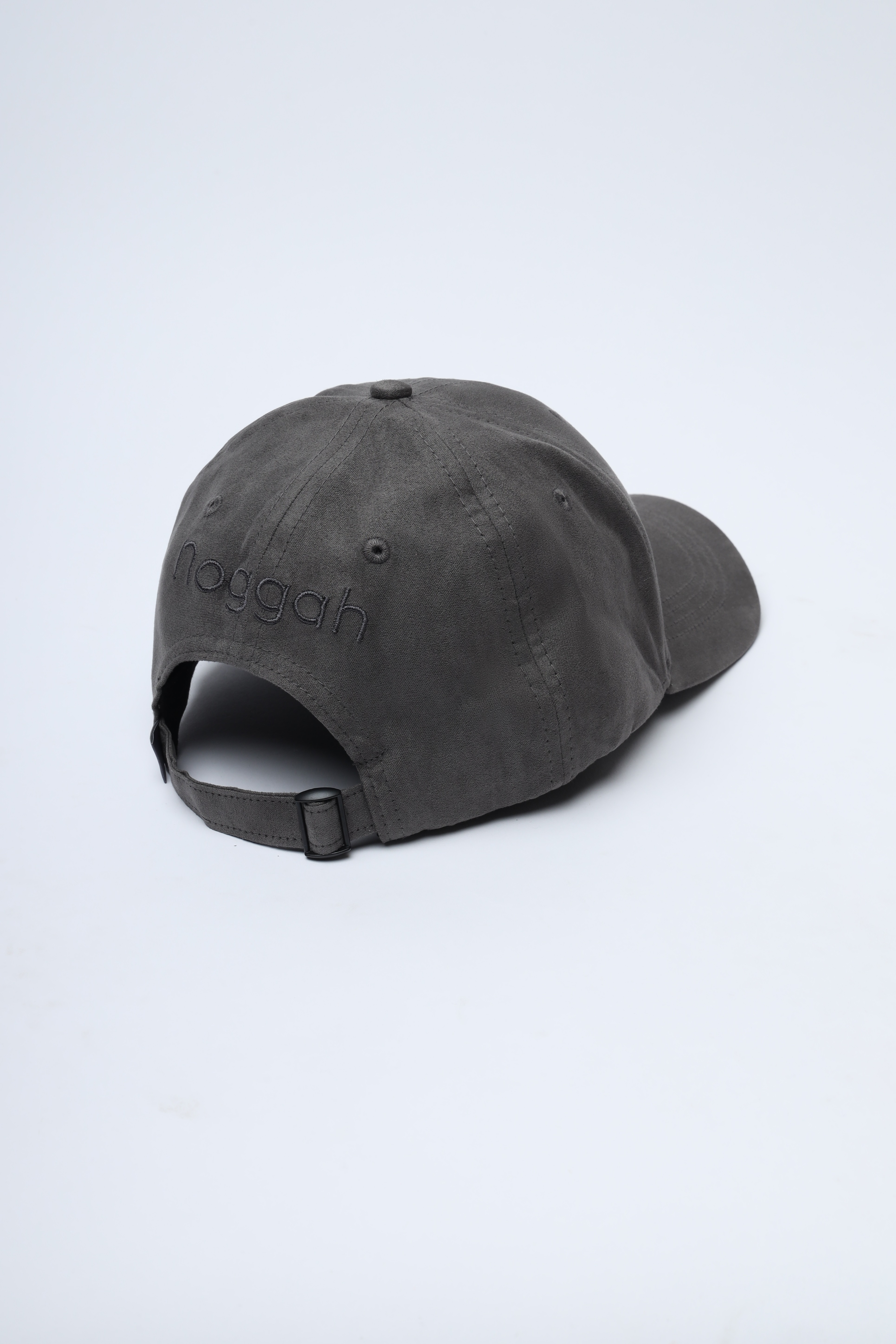 Grey faux suede cap hotsell