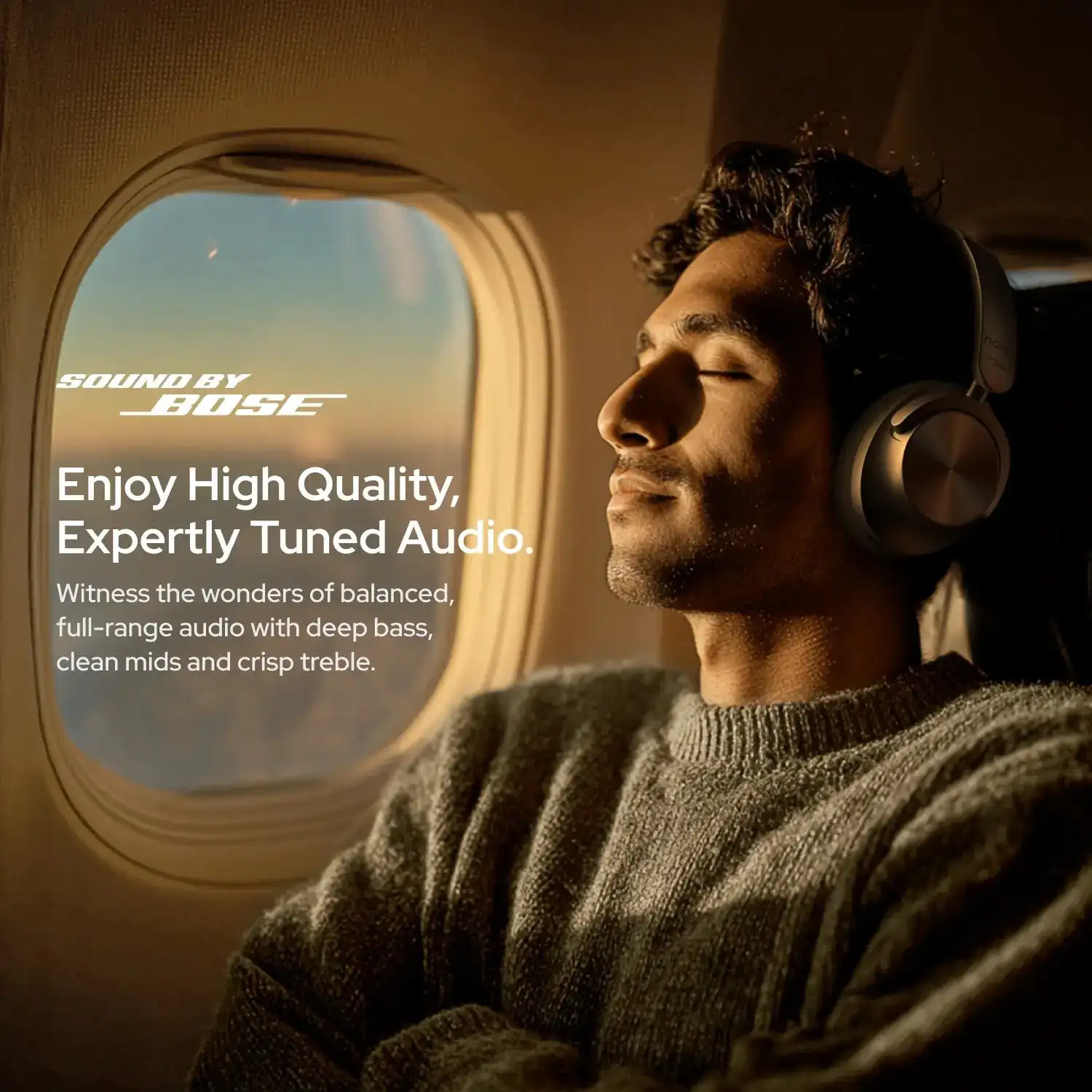 Noise Master Buds Max Wireless Over-Ear Headphones with ANC, Sound by Bose - Titanium 4