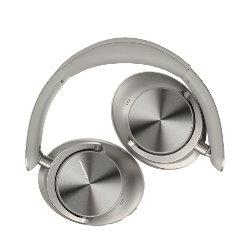 Noise Master Buds Max Wireless Over-Ear Headphones with ANC, Sound by Bose, 60-Hour Playtime, Silver 3