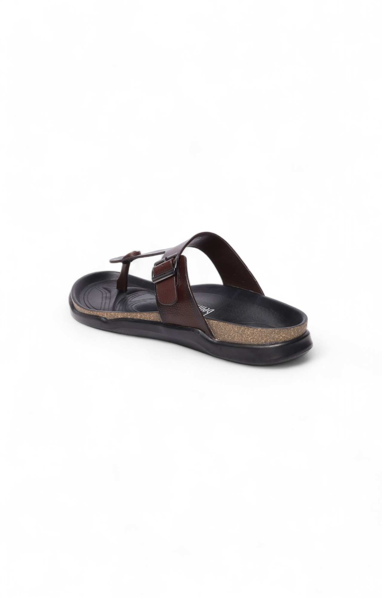 Men Brown Lazard Comfort Chappal