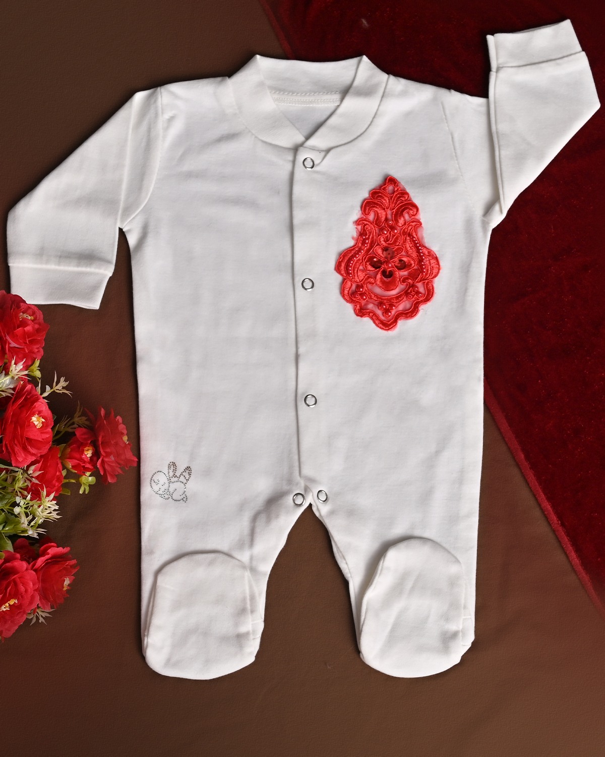 Cherry Cheeks Romper Set