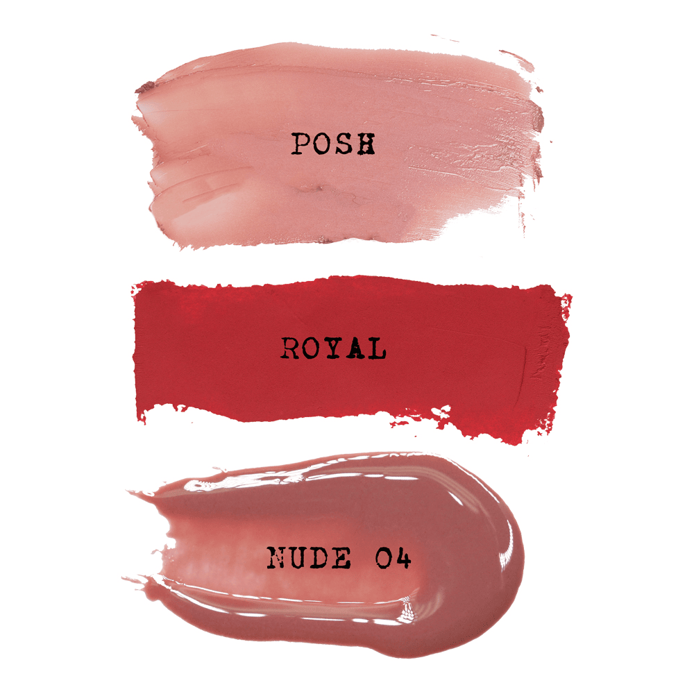 Nude + Red Hot Lips Mini 3Pcs Kit (Limited Edition)