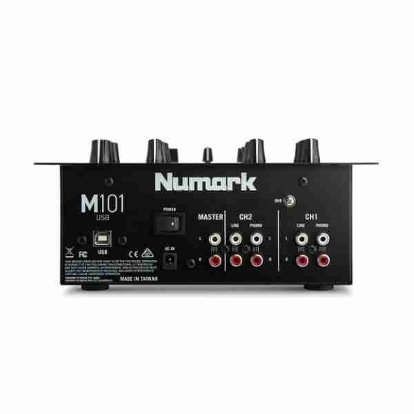 Numark M-101 USB 2-Channel DJ Scratch Mixer with USB Audio