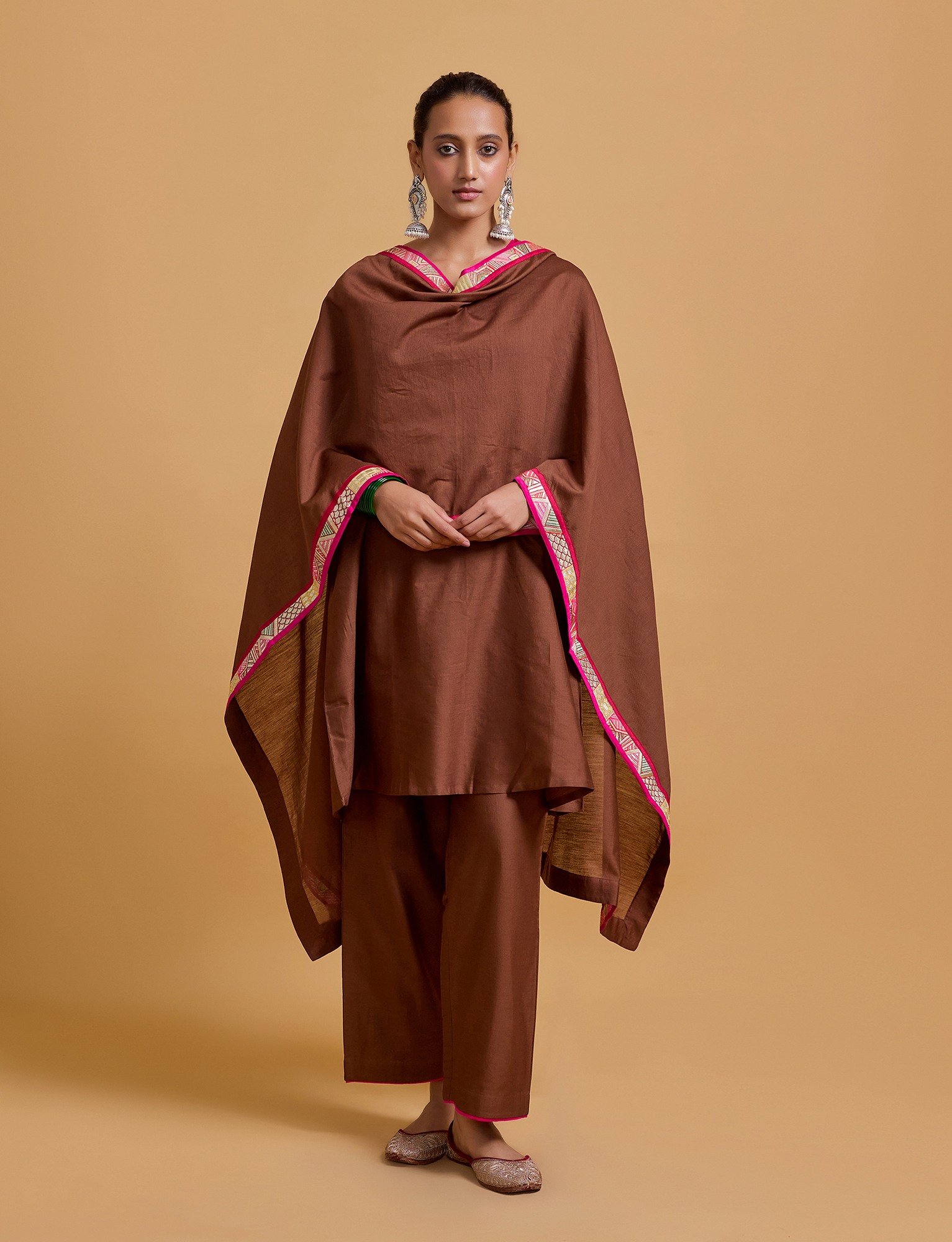 Mithai Brown Stole