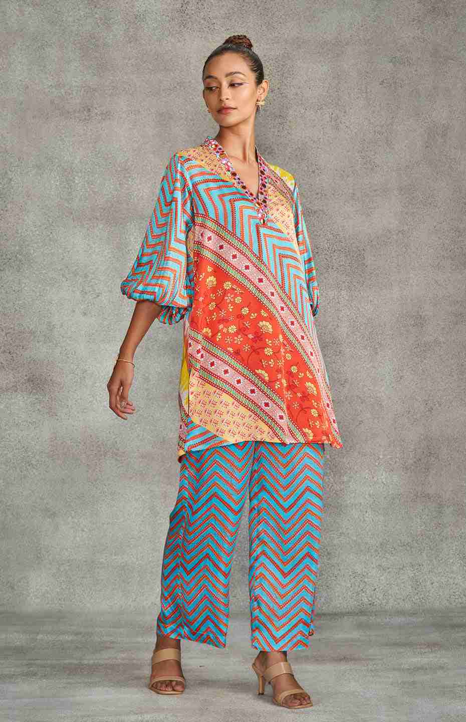 Tribal Mirror 2.0 Kurti