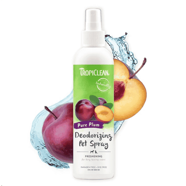 TropiClean Pure Plum Deodorizing Pet Spray - 236 ml