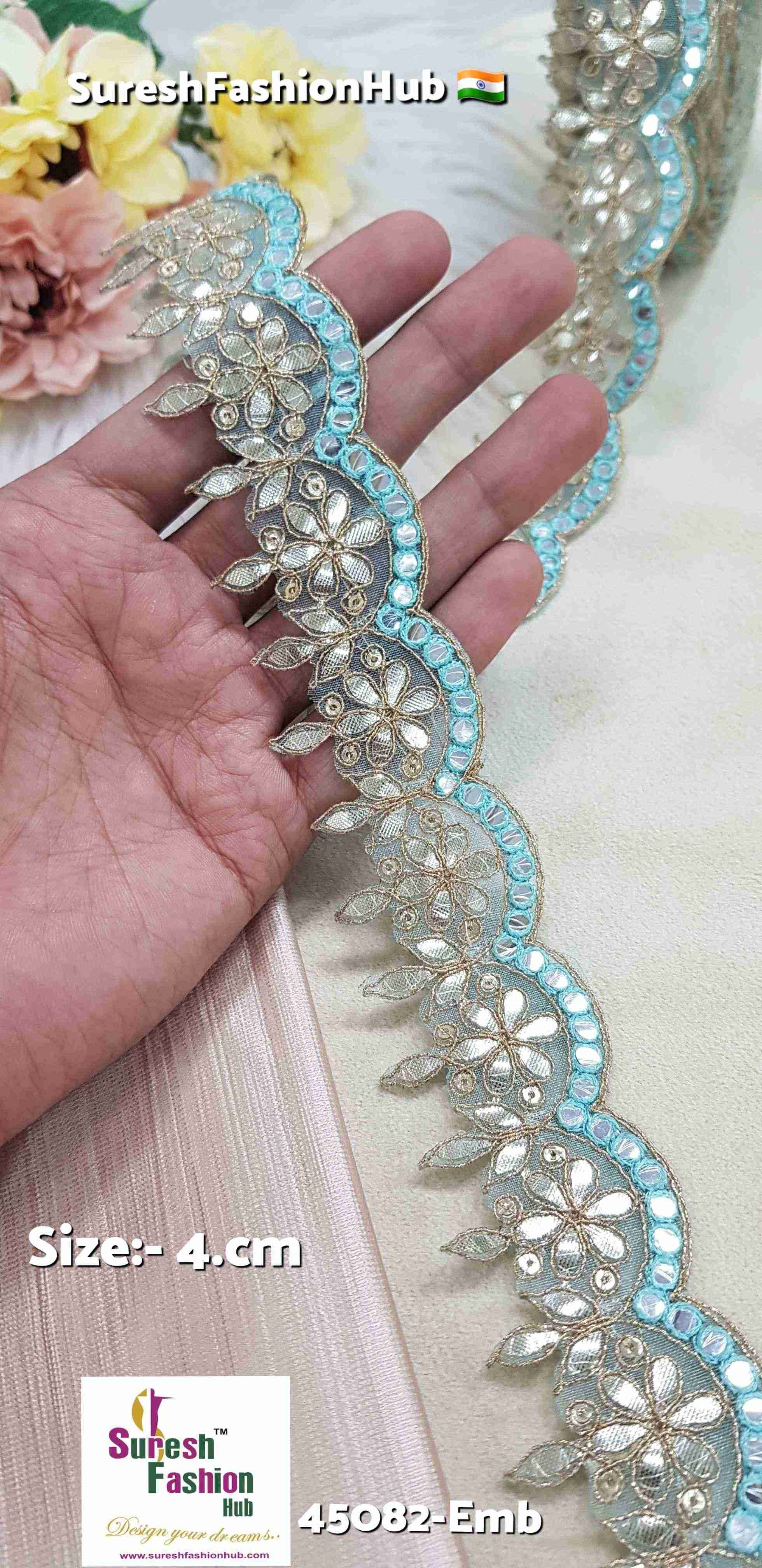 Laser Cut Gota Lace