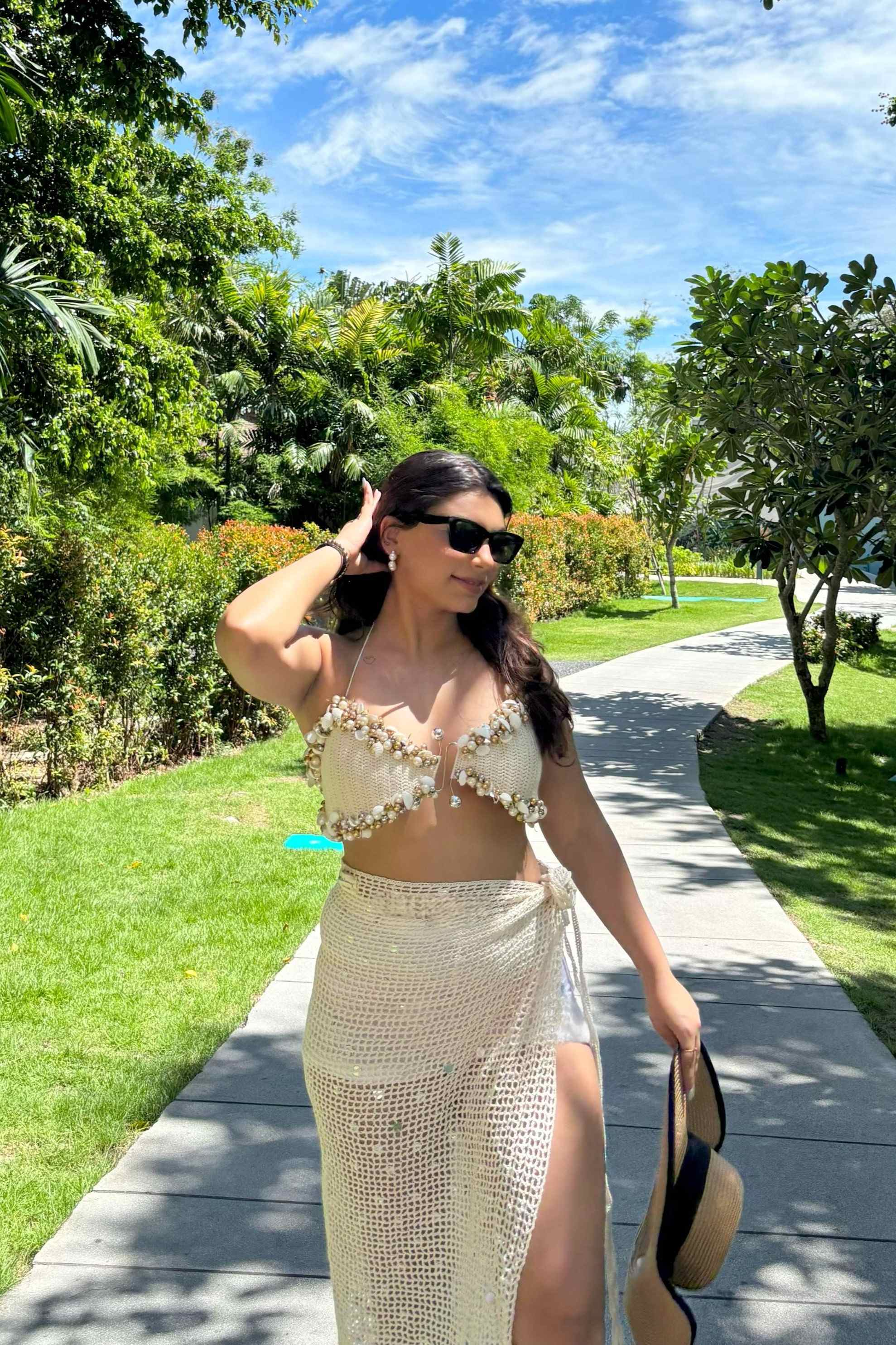 Starry Coast Sequin Skirt