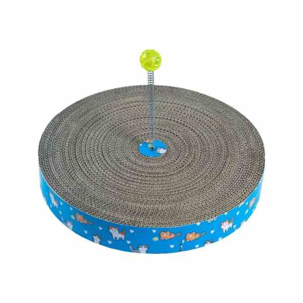 Ezra Spring Toy Circular Cat Scratcher