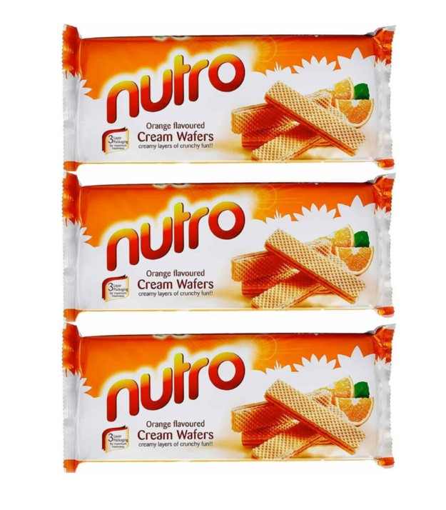 Nutro Orange flavoured Cream Wafers 150g. Combo Pack