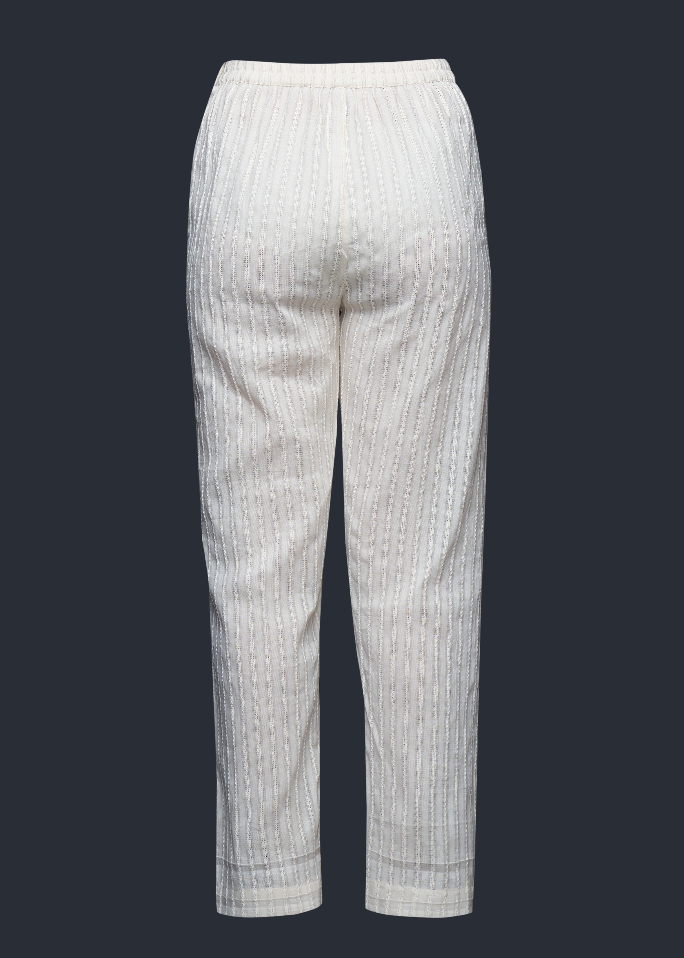 Off White Pencil Pants