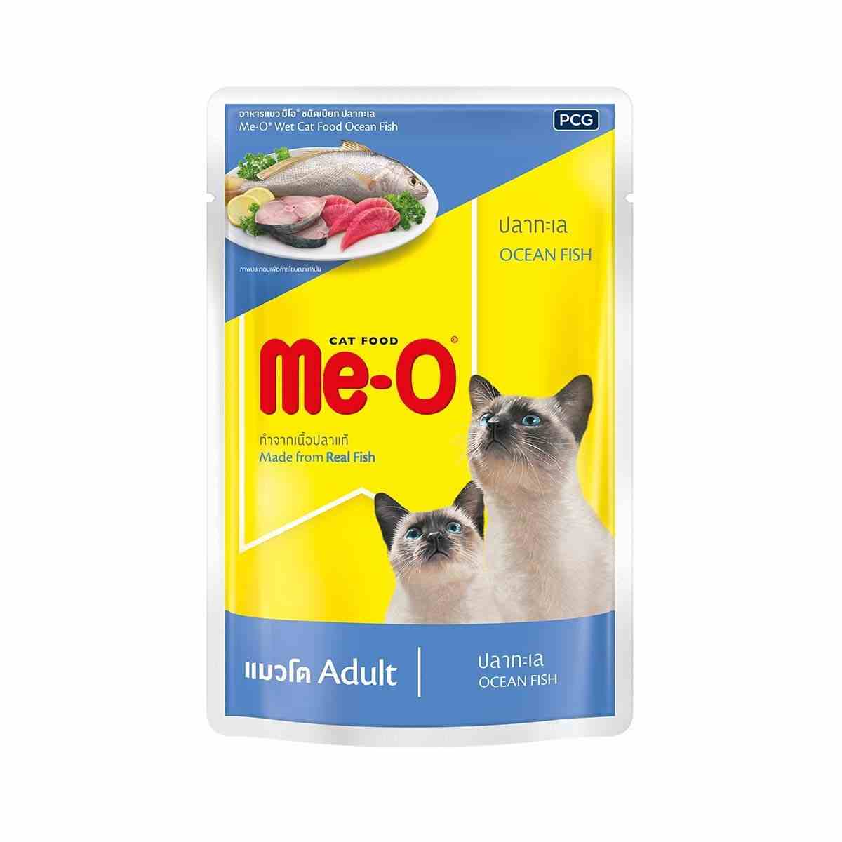 Me O Ocean Fish Adult Wet Cat Food – 80Gm