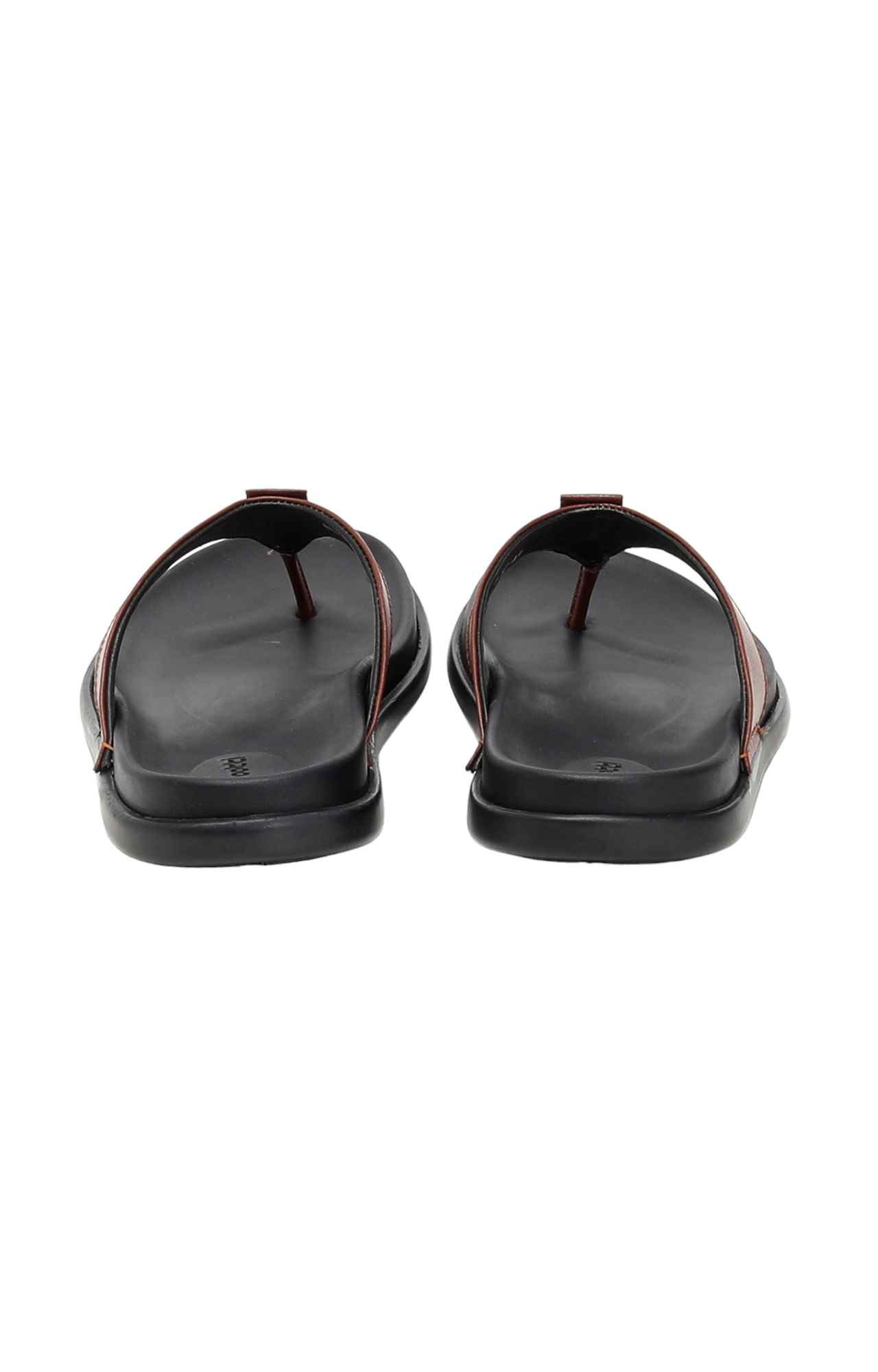 Men Wine Color Comfort Flip-Flops