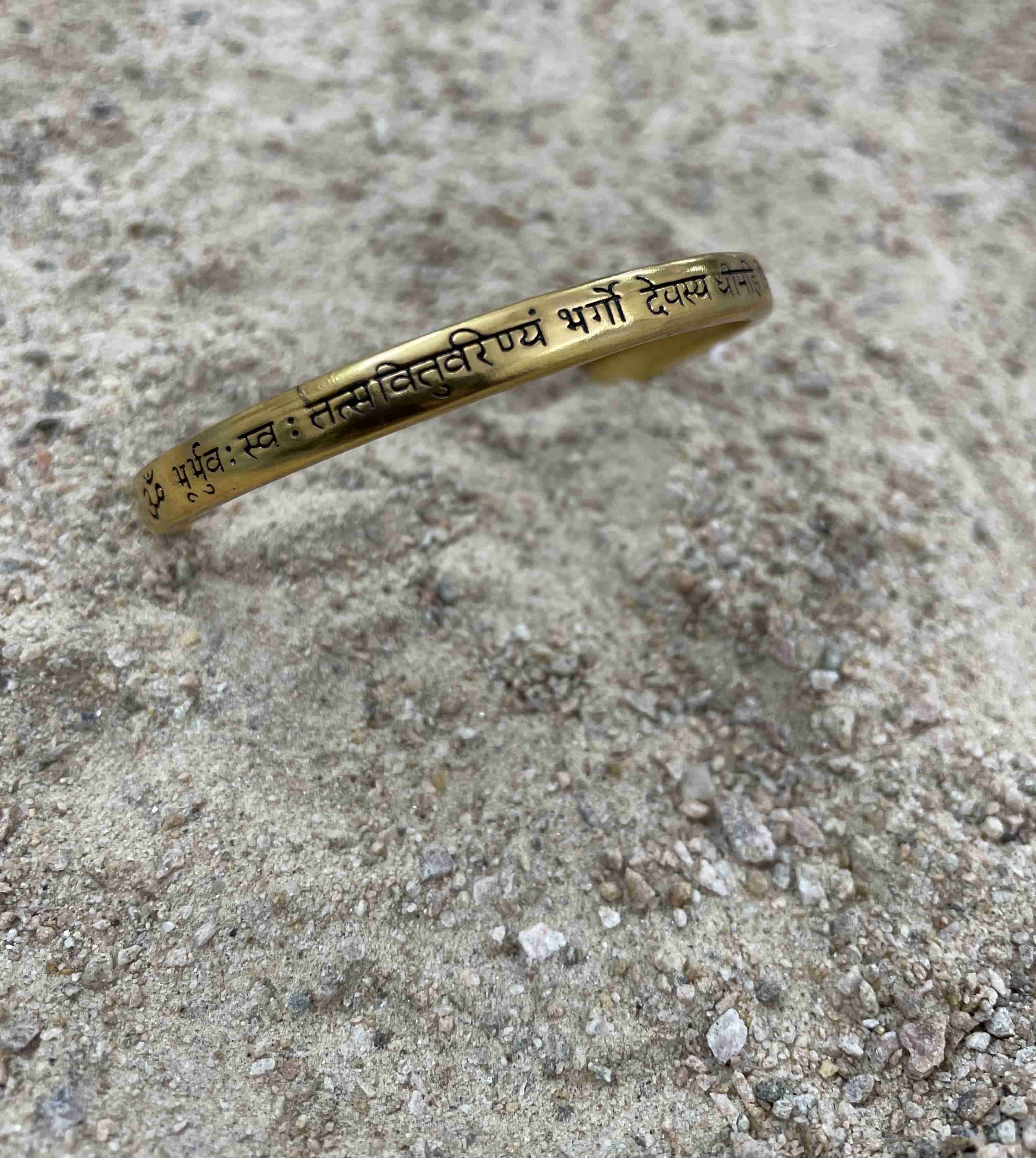 The Gayatri Mantra bangle