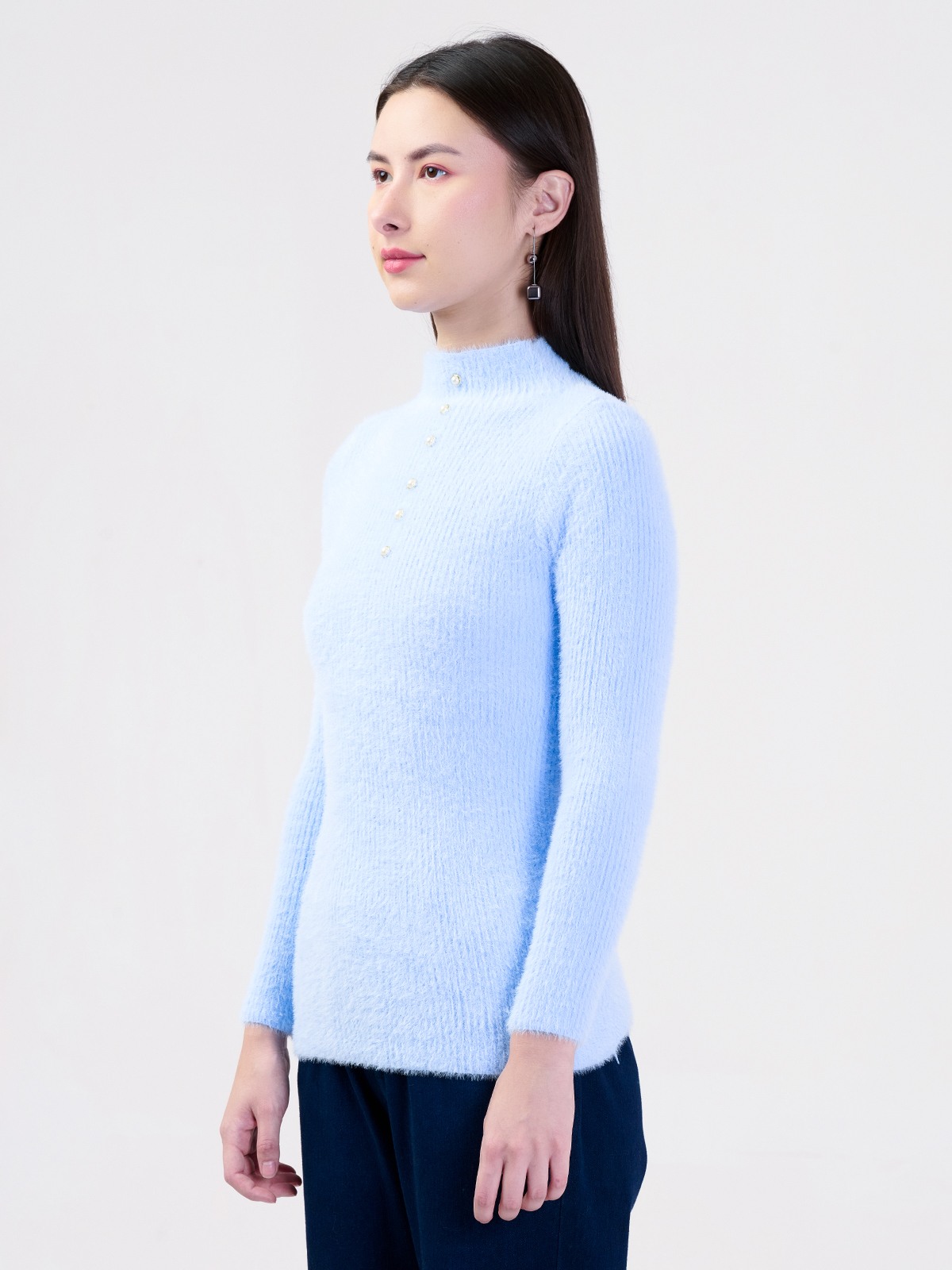 ALBION LADIES SKY TOP (WOOLEN)