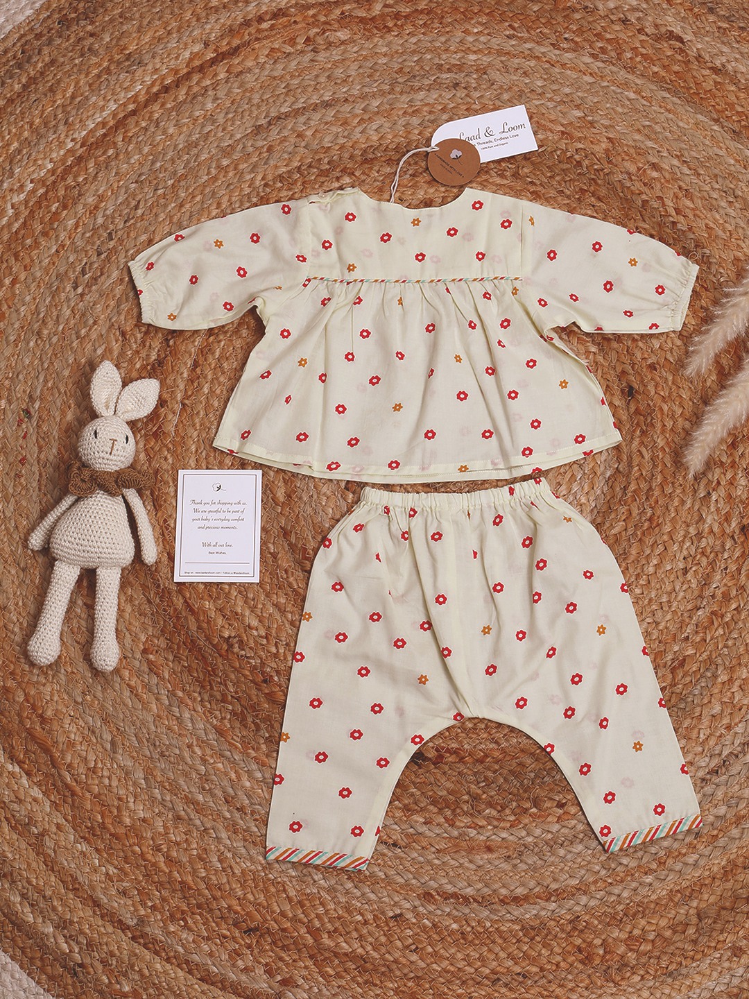 Baby Girl Jhabla Set