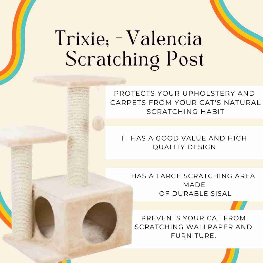 Trixie Valencia Cat Tree (71cm, Beige)