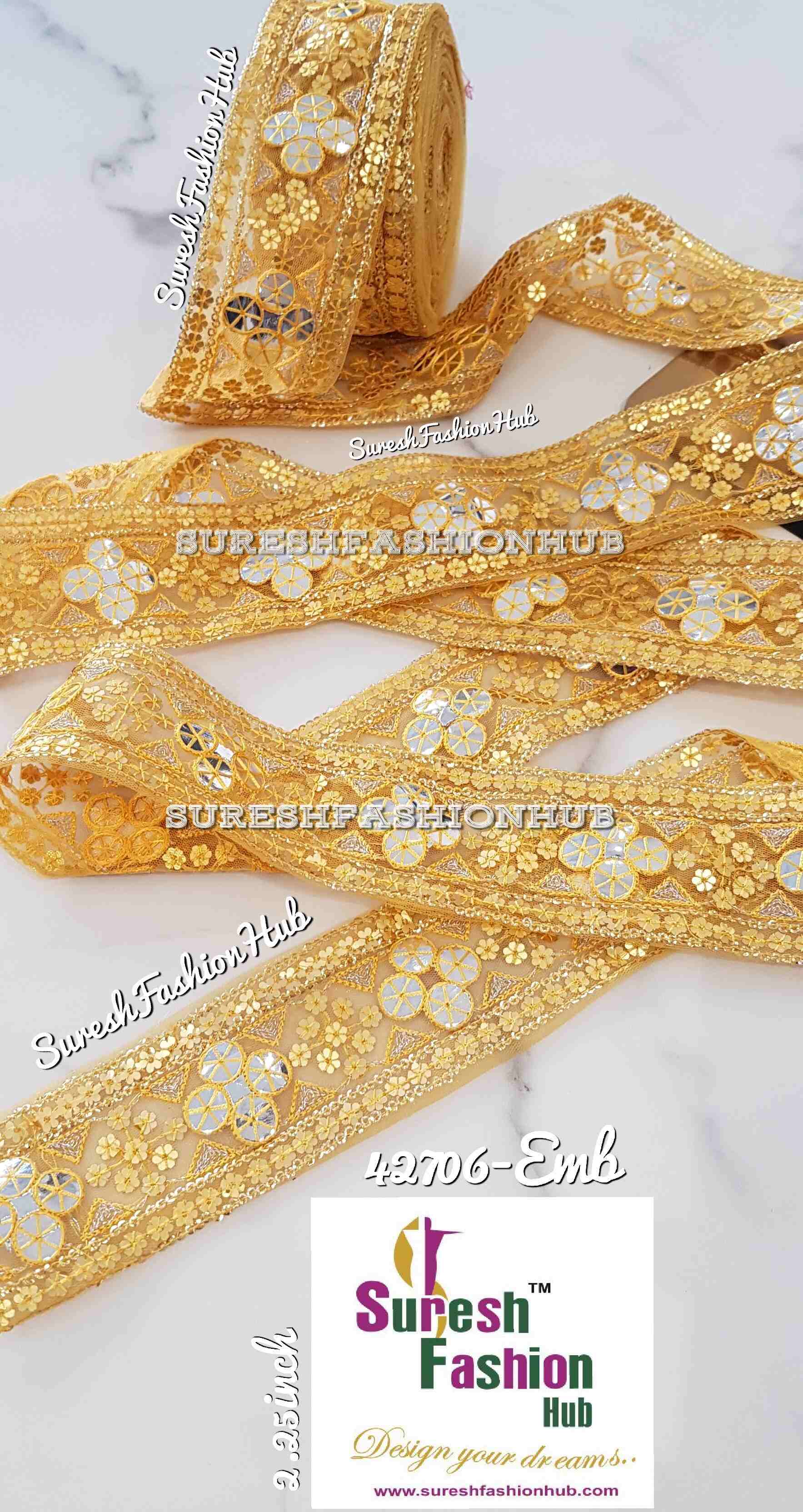 Bright Yellow U-Edging Designer Trim