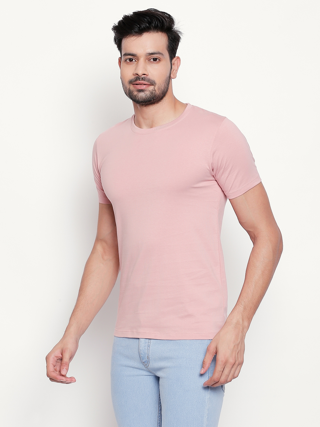 creativeideas.store | Pink Plain Tshirt 2