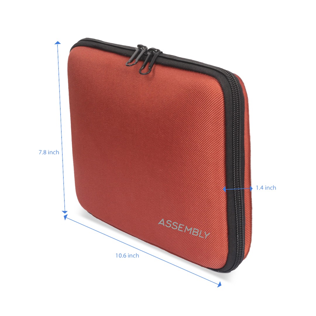 Gadget Organizer Tech-kit / Travel Pouch | Rust