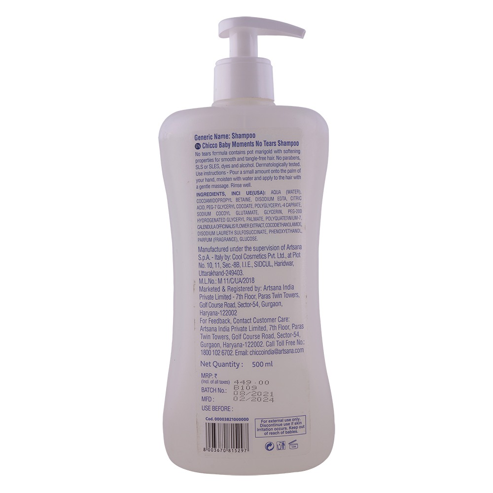 CHICCO BABY SHAMPOO SHAMPOO 500 ML