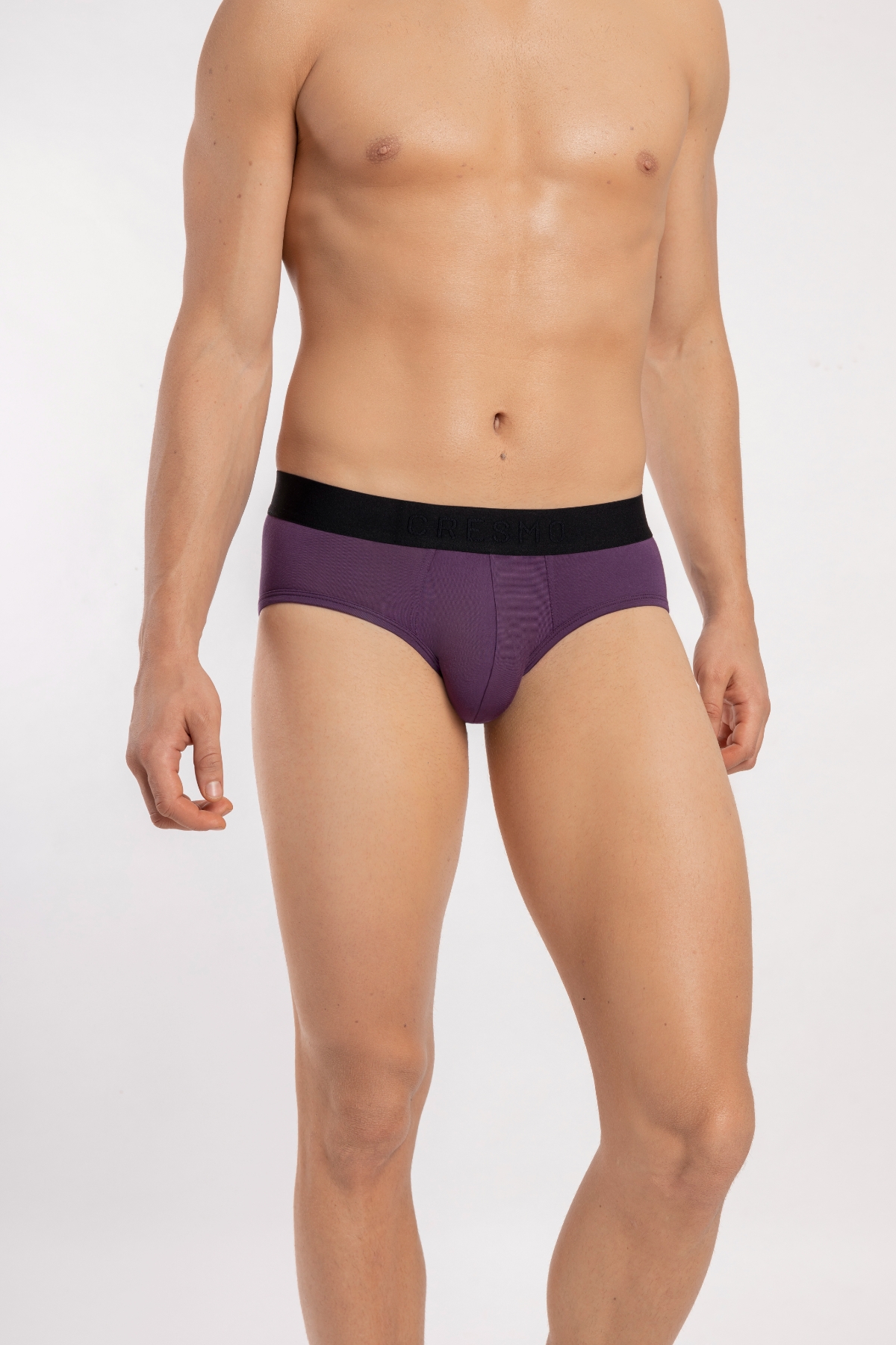 CRESMO | CRESMO Men's Luxury Anti-Microbial Micro Modal Underwear Breathable Ultra Soft Comfort Lightweight Brief 1