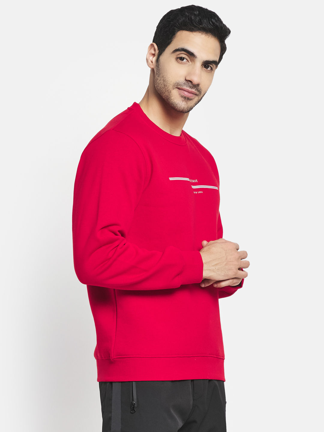 Octave red sweatshirt hot sale