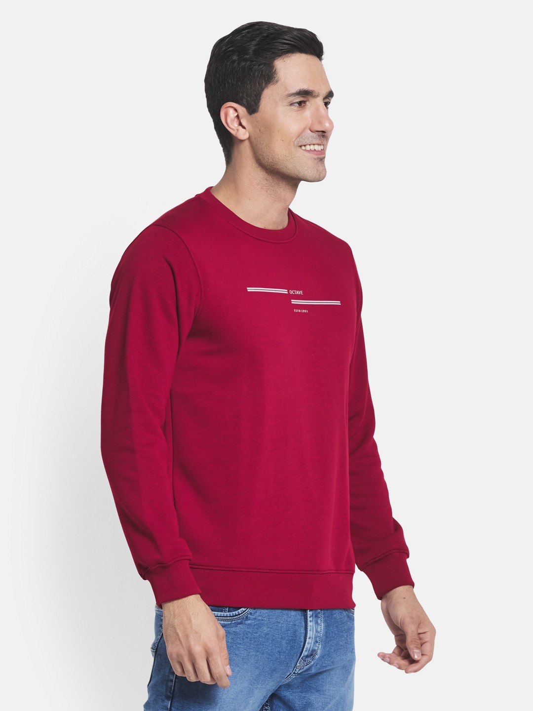 Octave outlet red sweatshirt