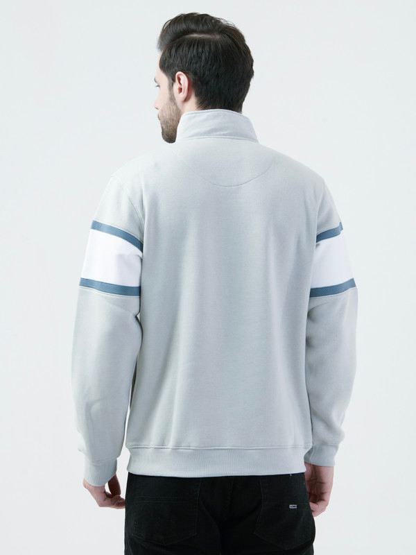 Octave Mens Silver Sweatshirt