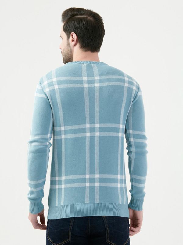 Octave Mens Light Teal Pullover