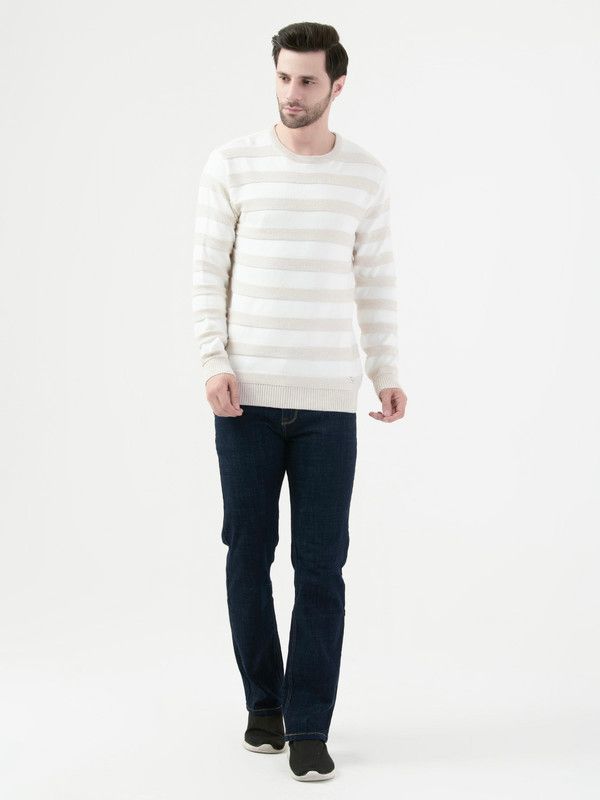 Octave Mens Natural Melange Pullover