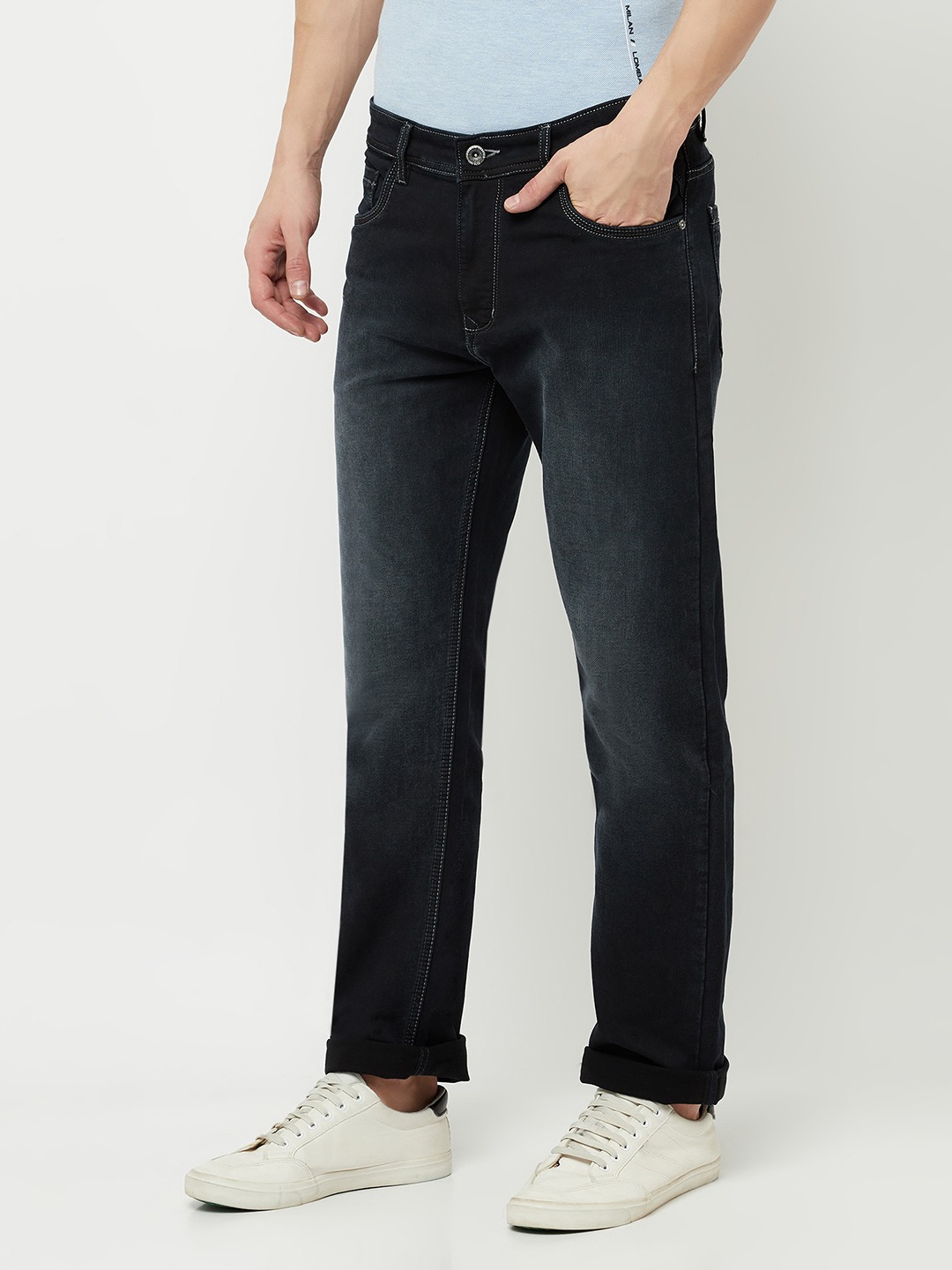 Men CHARCOAL Jeans