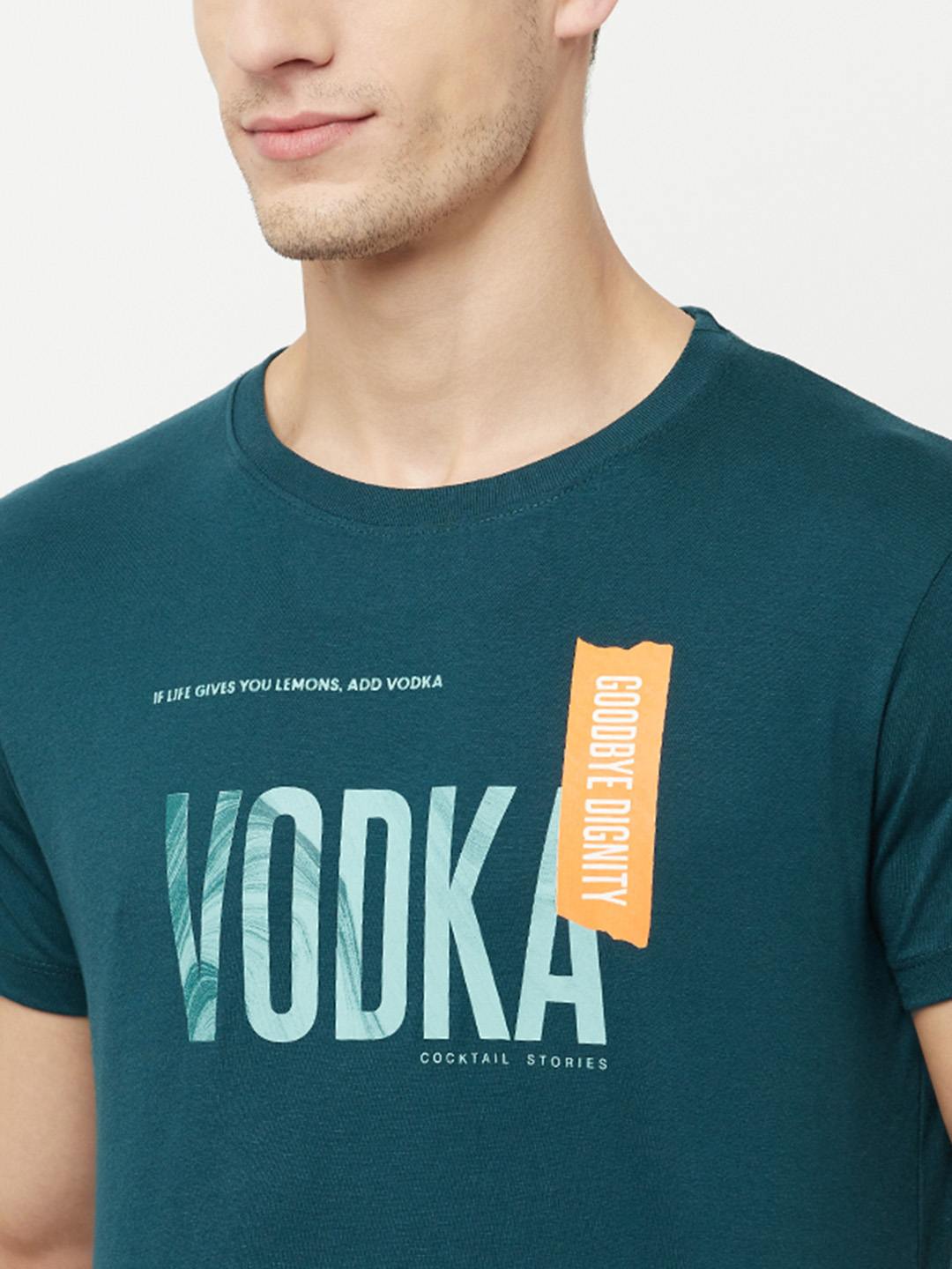 Men TEAL T-Shirts