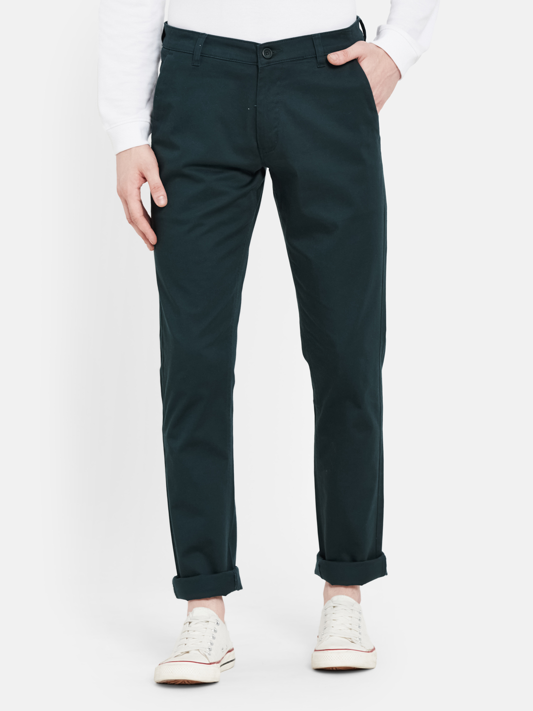 Men TEAL Chinos