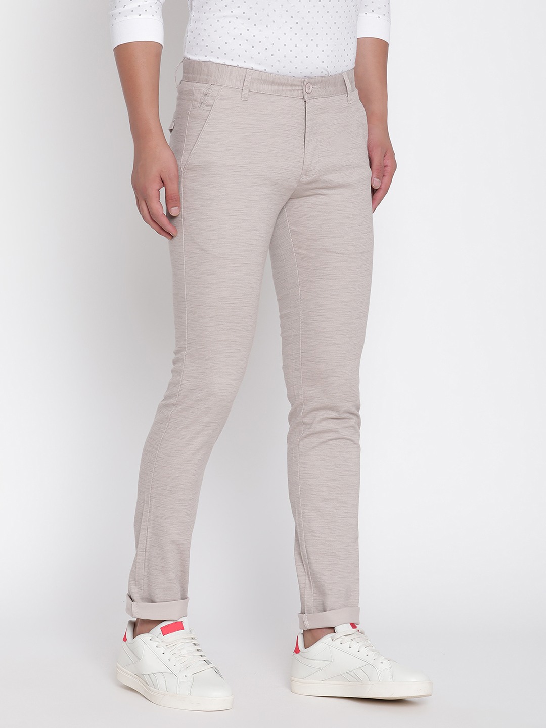Men CREAM Chinos