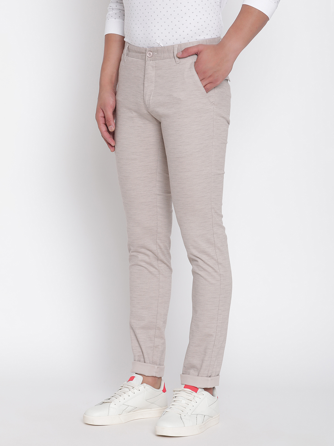Men CREAM Chinos